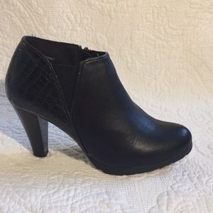 Black Ankle Booties Size 7